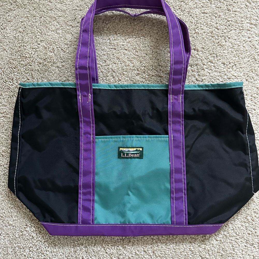 L.L. Bean XL Retro Everyday Lightweight Tote Bag NEW!
